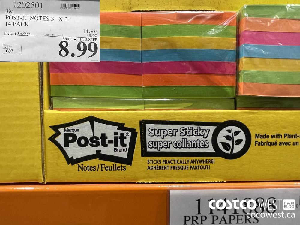 costco note 20