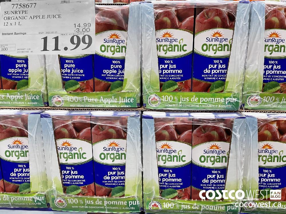 honest apple juice costco