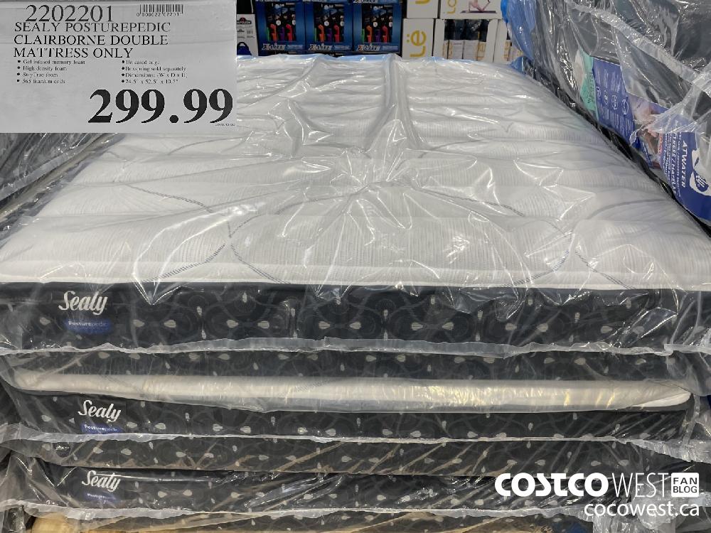 sealy posturepedic atwater double mattress