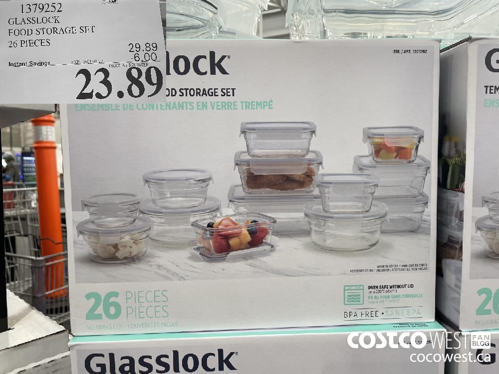 Glasslock Baby Food Glass Container Set (18pc.) - Sam's Club