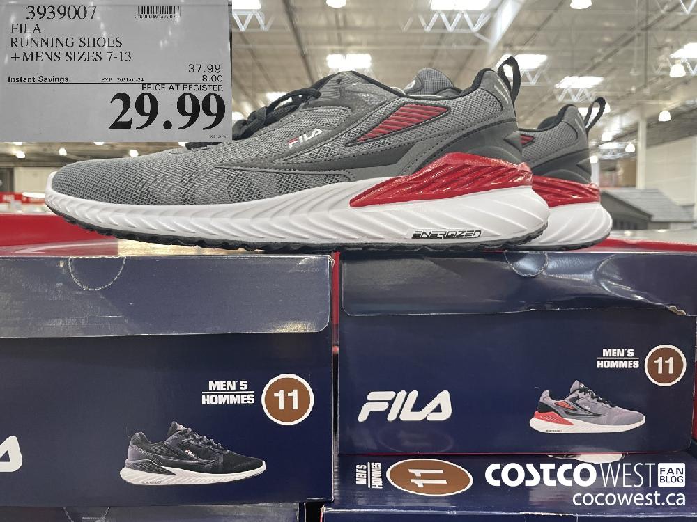 costco fila shoes men's