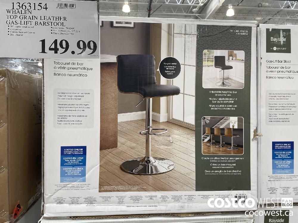 Costco Winter Aisle 2020 Superpost, Bayside Furnishings By Whalen Gas Lift Bar Stool