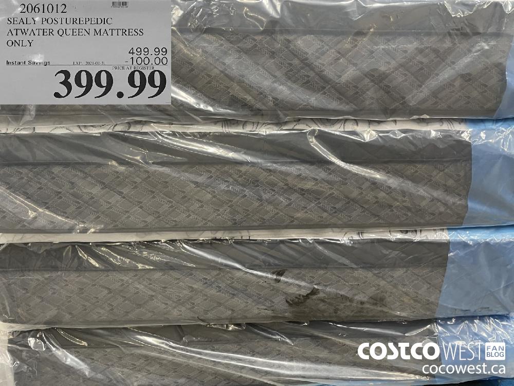 Costco 2024 atwater mattress