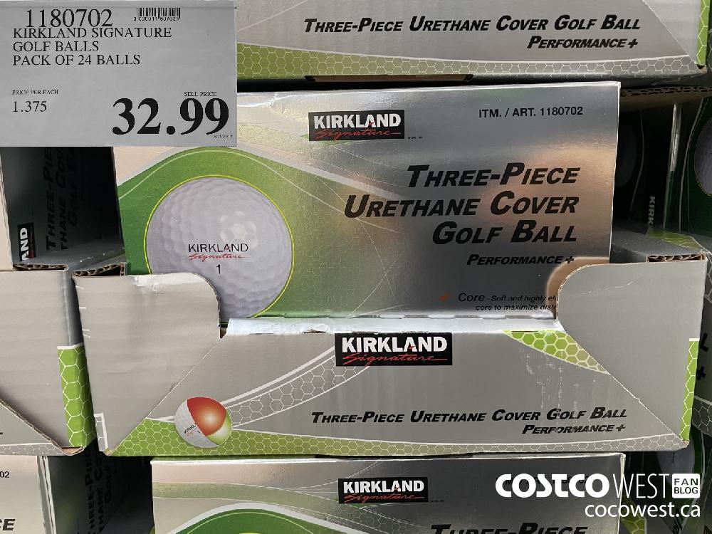 1180702 KIRKLAND SIGNATURE GOLF BALLS PACK OF 24 BALLS $32.99