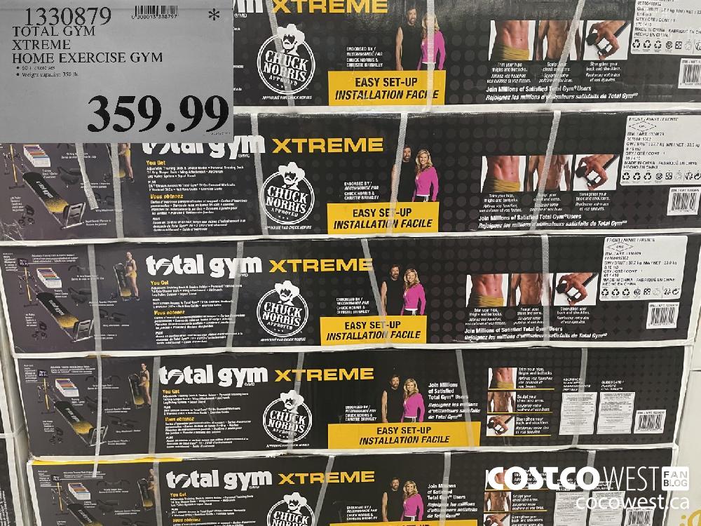 1330879 TOTAL GYM XTREME HOME EXERCISE GYM $359.99