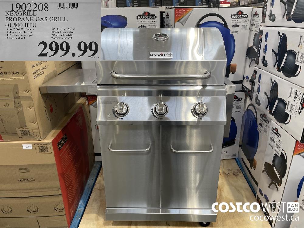 1902208 NEXGRILL PROPANE GAS GRILL 40 500 BTU $299.99