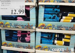 9917618BEACH TOWEL100% COTTON40 IN X 70 INEXPIRY DATE: 2021-01-31$12.99