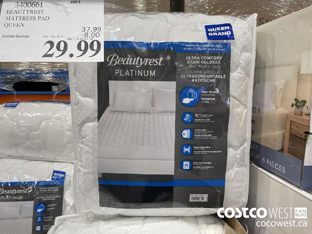 mattress pads at costco