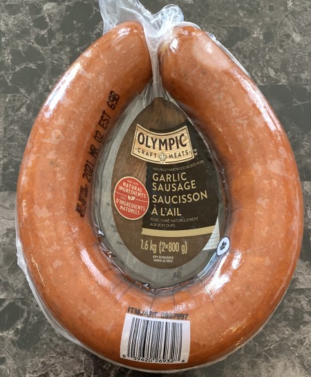 Where can i clearance buy garlic sausage