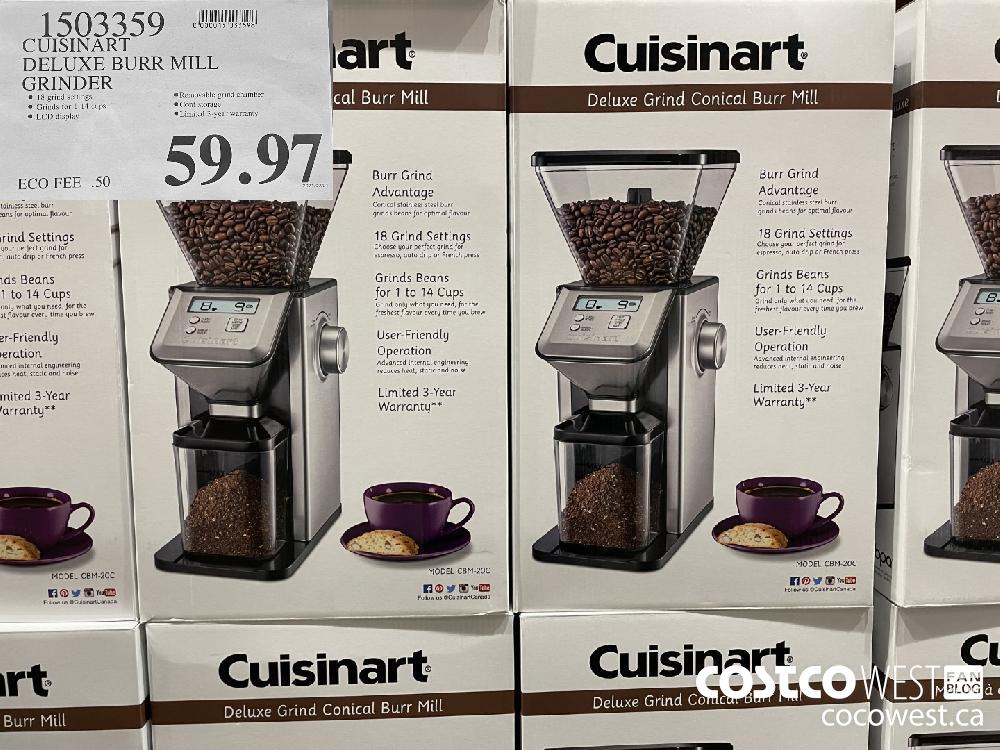 Cuisinart CBM 20 Premium Conical Burr Grinder