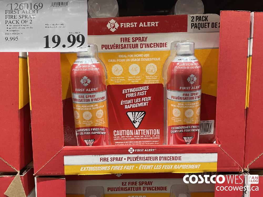1269169 FIRST ALERT FIRE SPRAY PACK OF 2 $19.99