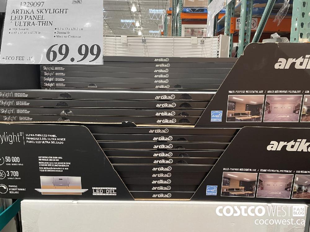 1929097 ARTIKA SKYLIGHT LED PANEL ULTRA-THIN $69.99
