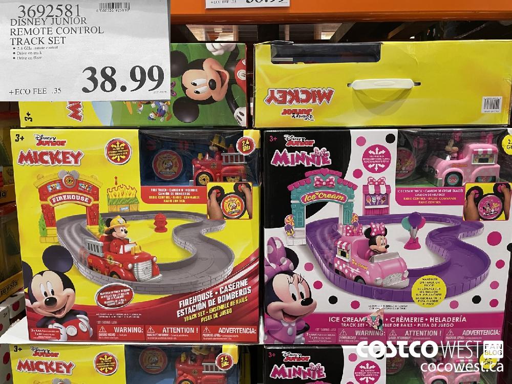 3692581 DISNEY JUNIOR REMOTE CONTROL TRACK SET $38.99