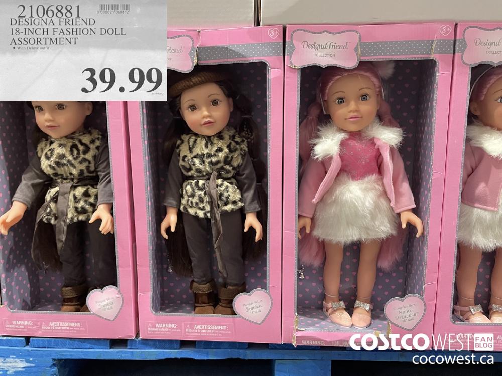 2106881 DESIGNA FRIEND 18-INCH FASHION DOLL ASSORTMENT a7. Ia