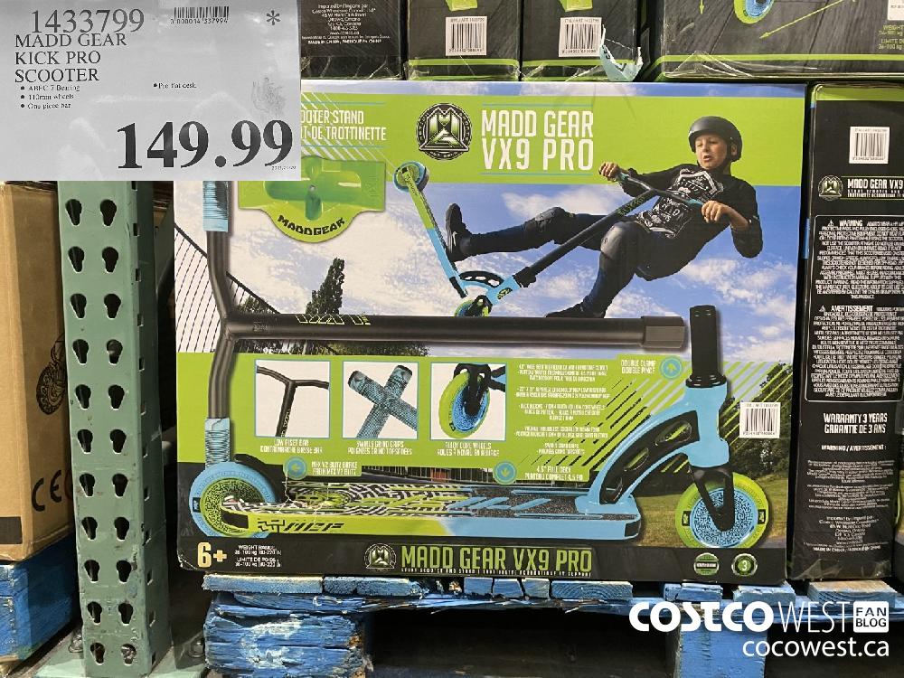 1433799 MADD GEAR KICK PRO SCOOTER $149.99