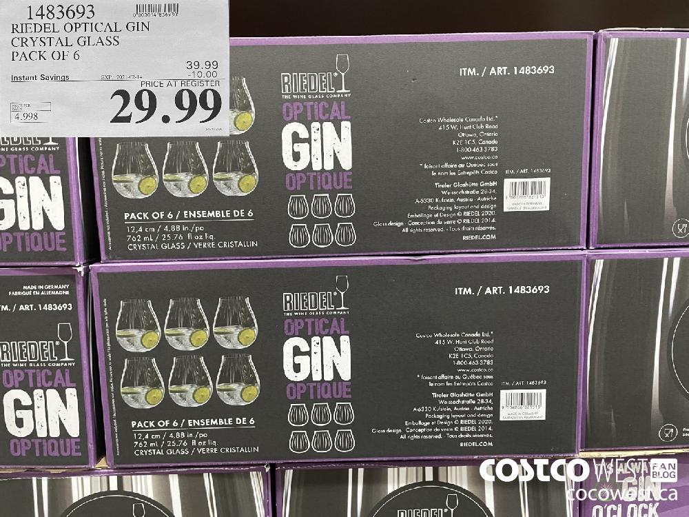 riedel gin glasses costco