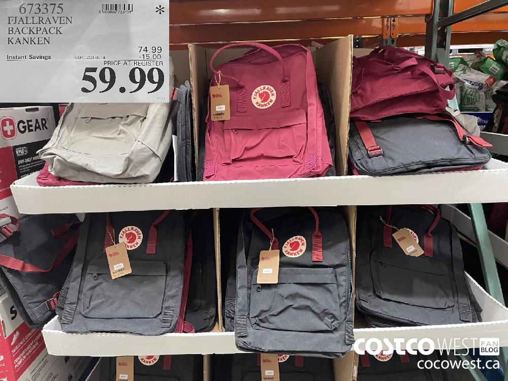 Fjallraven kanken costco online