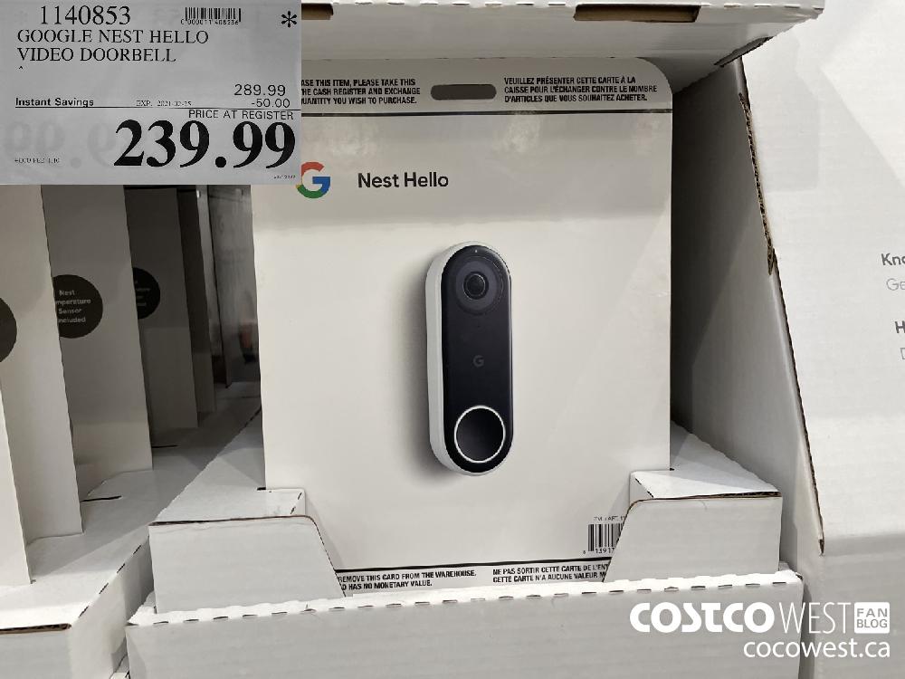 google nest doorbell costco