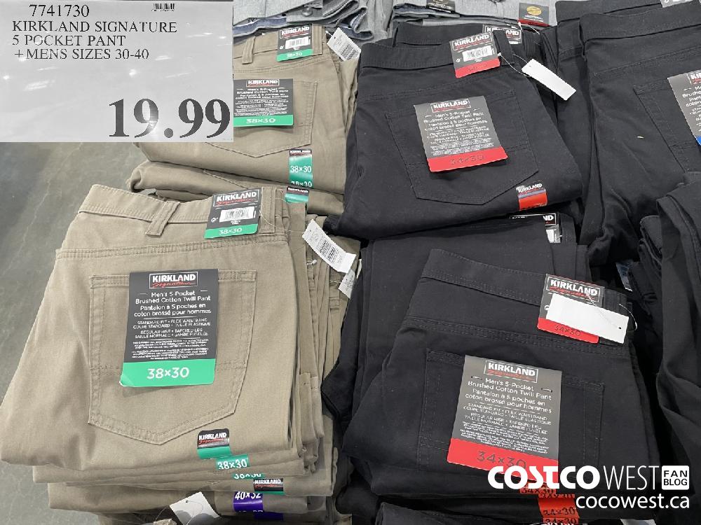 kirkland men's pants costco