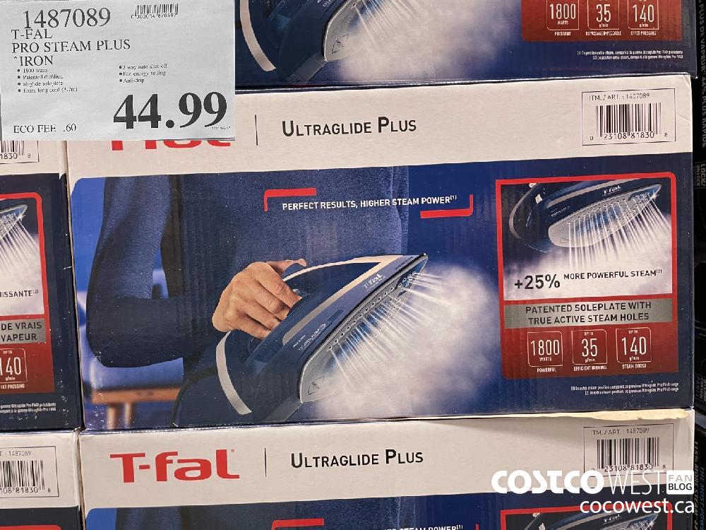 1487089 T-FAL PRO STEAM PLUS IRON $44.99