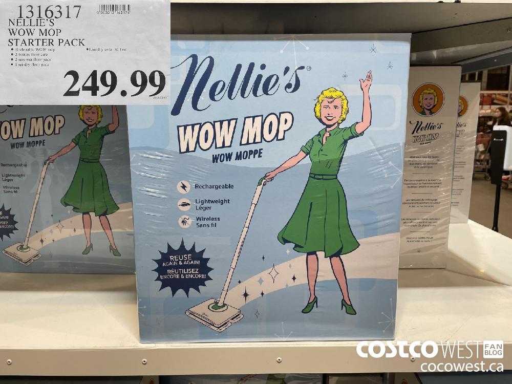 1316317 NELLIE'S WOW MOP STARTER PACK $249.99