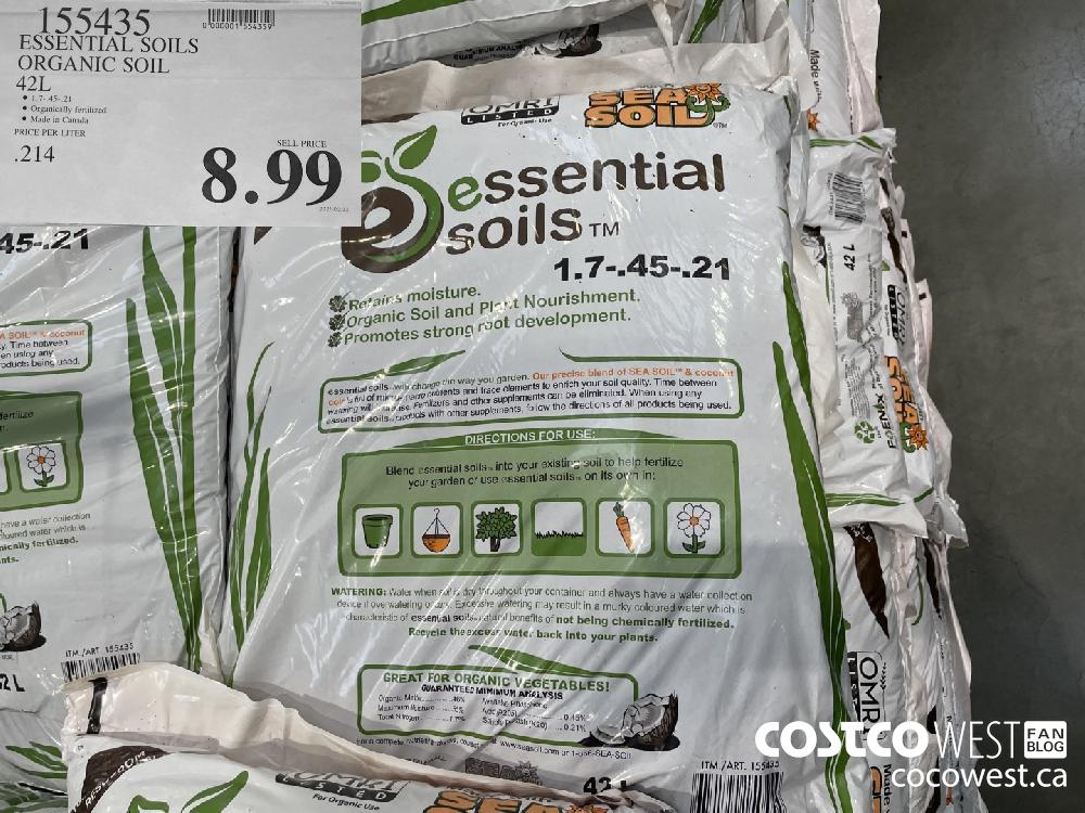 155435 ESSENTIAL SOILS ORGANIC SOIL 42L $8.99