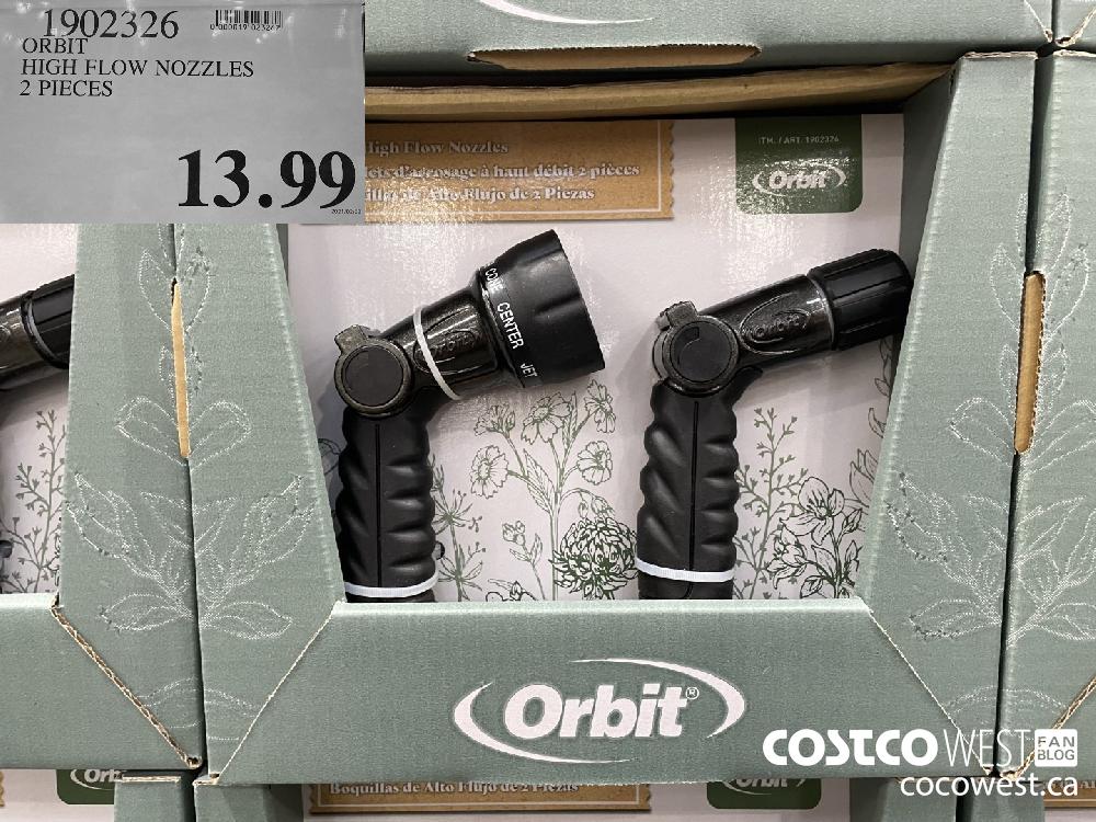 1902326 ORBIT HIGH FLOW NOZZLES 2 PIECES $13.99
