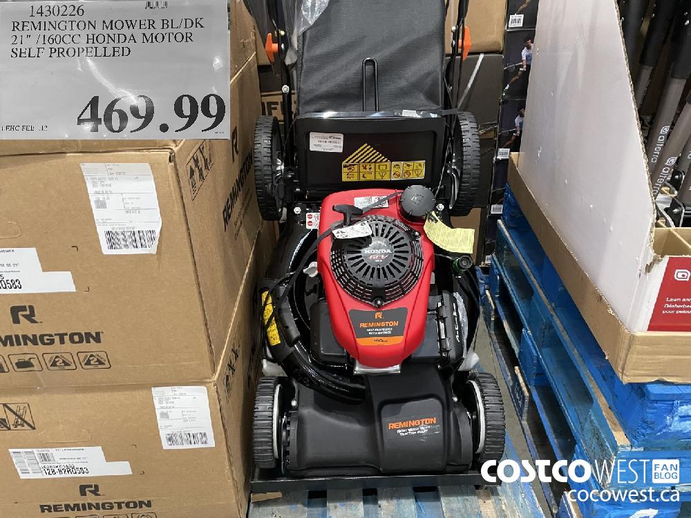 Costco remington 2025 lawn mower