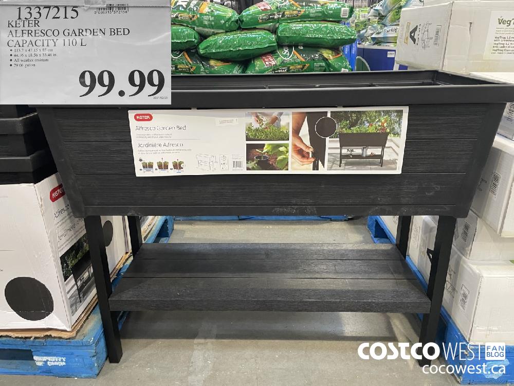 keter alfresco garden bed costco canada