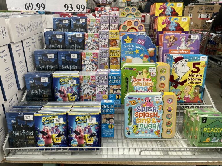 Costco Winter Aisle 2021 Superpost! The Book & DVD Section Costco