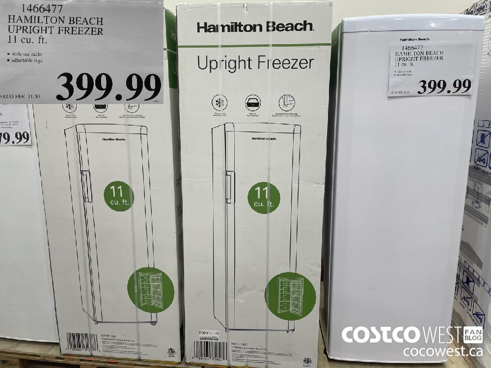 costco hamilton beach upright freezer with drawers