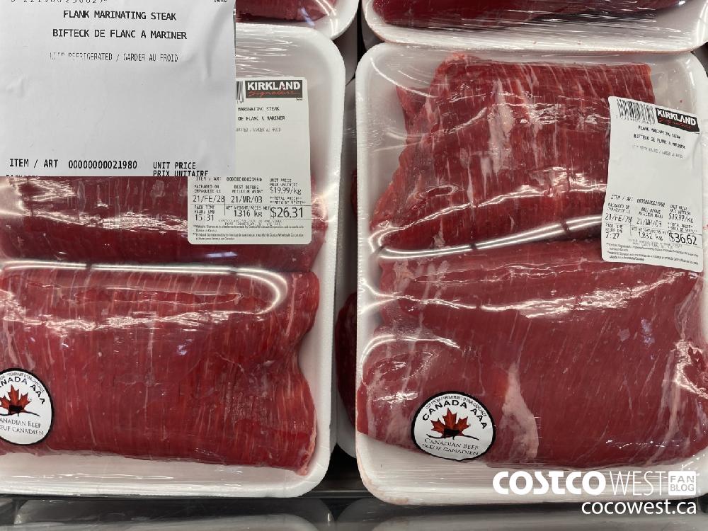 Costco flank shop steak price