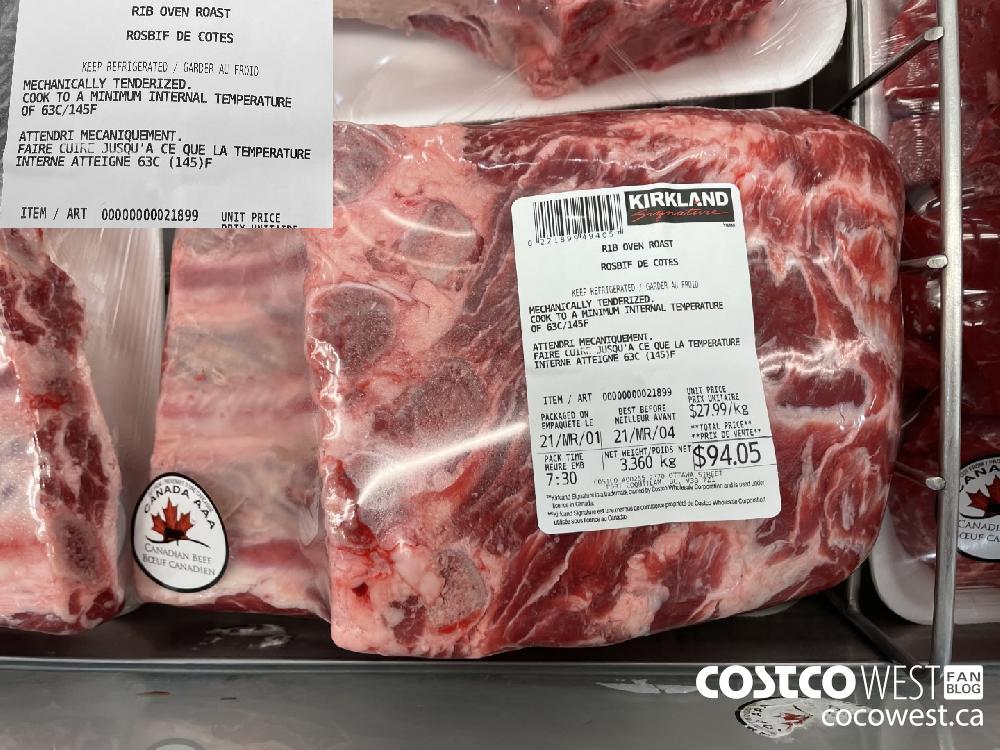 21899 RIB OVEN ROAST