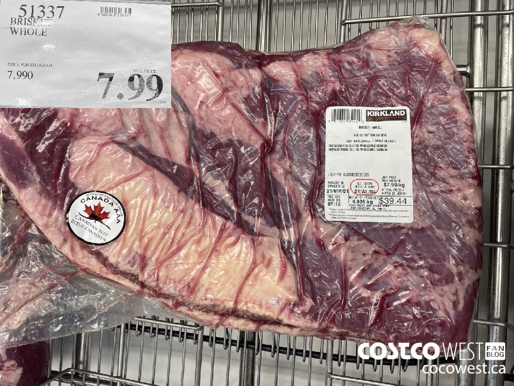51337 BRISKet WHOLE $7.99