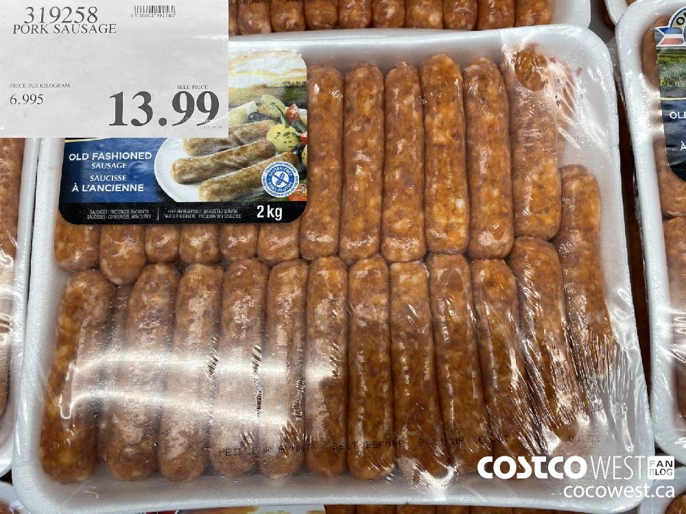 319258 PORK SAUSAGE $43.99