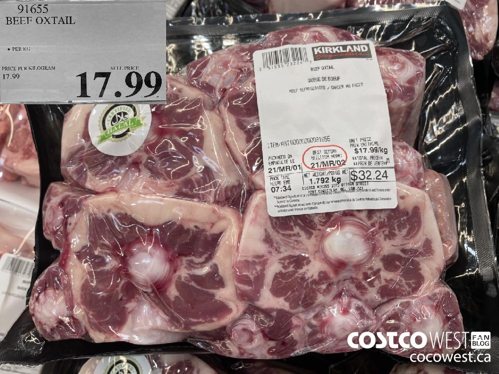 916558 BEEF OXTAIL $17.99