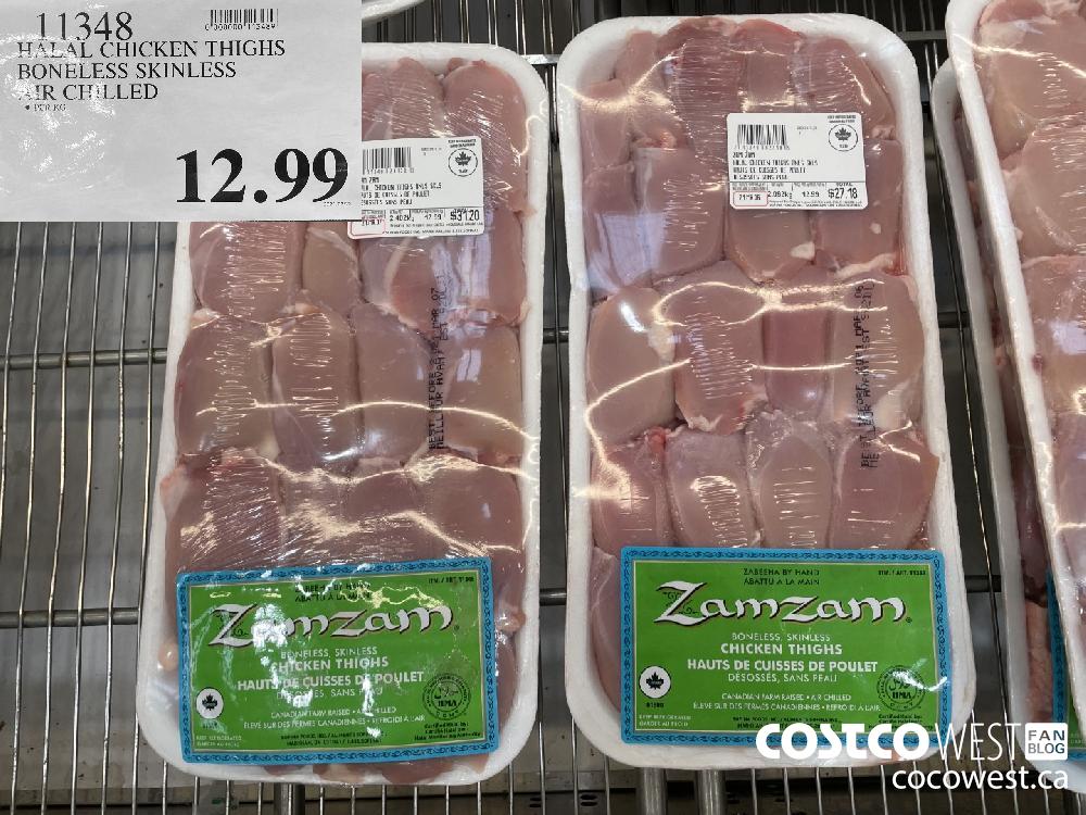 11348 HAYTAL CHICKEN THIGHS BONELESS SKINLESS AIR CHILLED $12.99