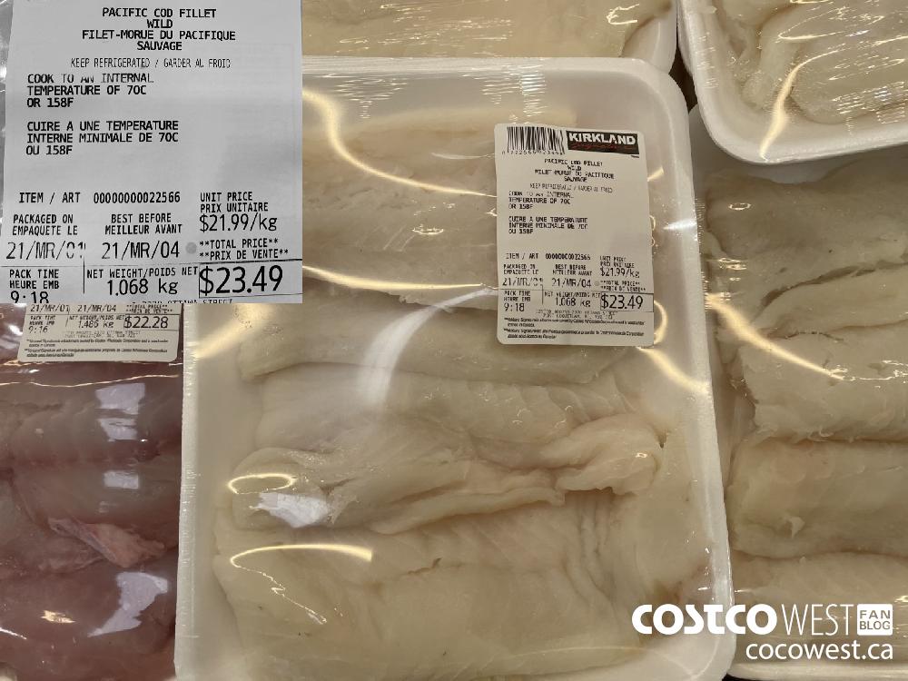 22566 PACIFIC COD FILLET WILD