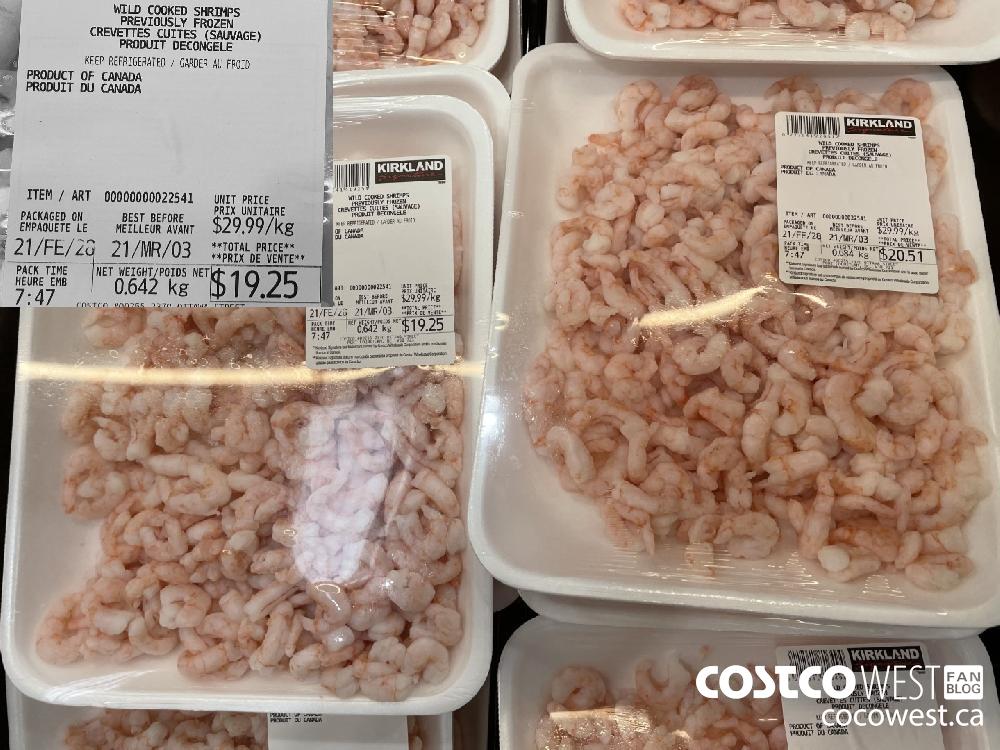22541 WILD COOKED SHRIMPS PREVIOUSLY FROZEN