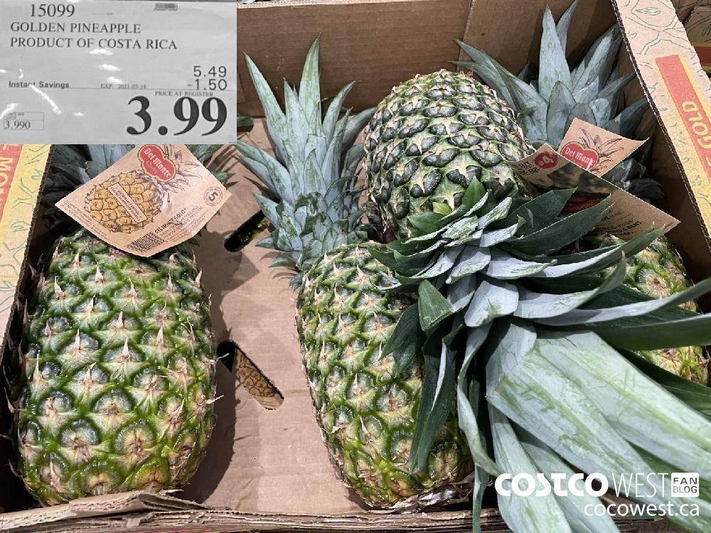15099 GOLDEN PINEAPPLE PRODUCT OF COSTA RICA EXPIRY DATE: 2021-03-14 $3.99