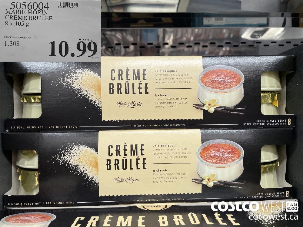 5056004 MARIE MORIN CREME BRULEE 8 x 105 g $10.99