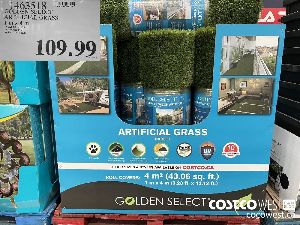 1463518 GOLDEN SELECT ARTIFICIAL GRASS 1 m x 4 m $109.99