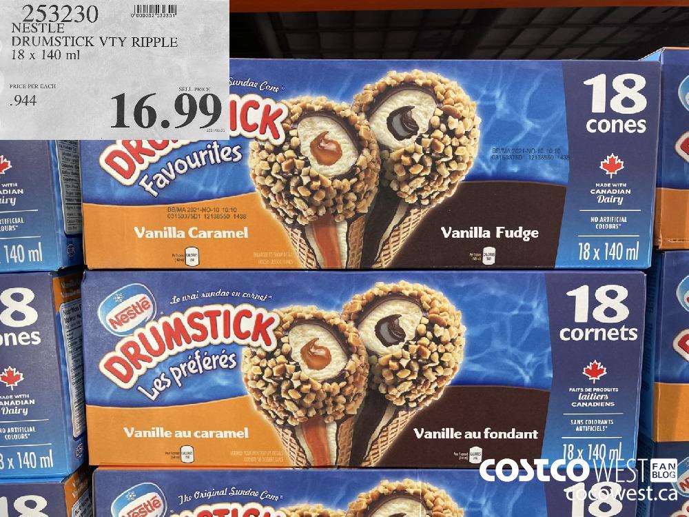 293230 NESTLE DRUMSTICK VTY RIPPLE 18 x 140 ml $16.99