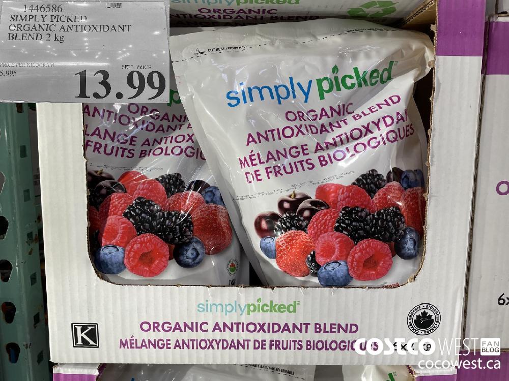 1446586 SIMPLY PICKED ORGANIC ANTIOXIDANT BLEND 2 kg $13.99