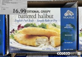 341638WOONIABATTERED HALIBUT680 g$16.99