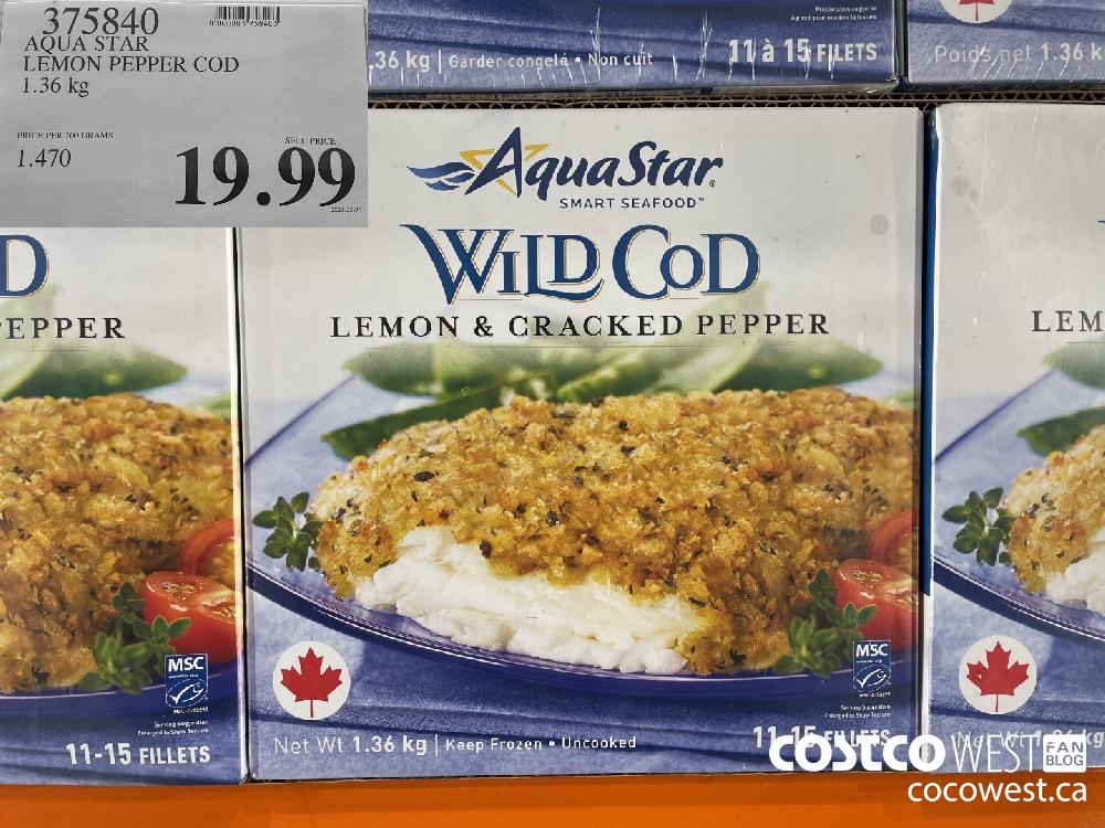 375840 AQUA STAR LEMON PEPPER COD 1.36 kg $19.99