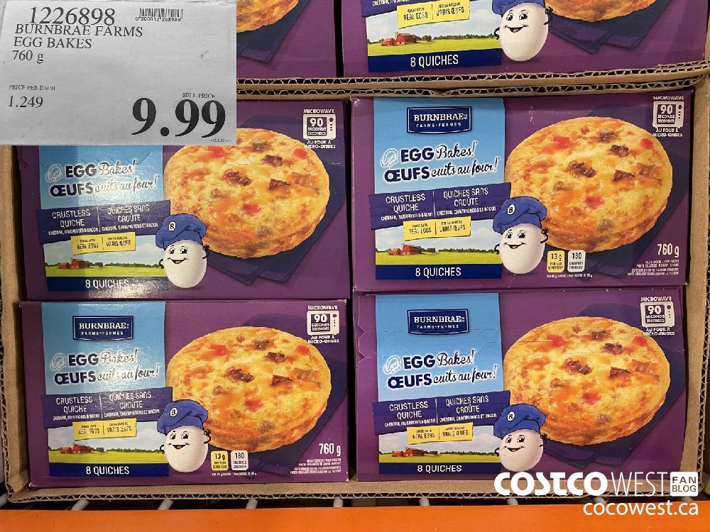 1226898 BURNBRAE FARMS EGG BAKES 760 g $9.99