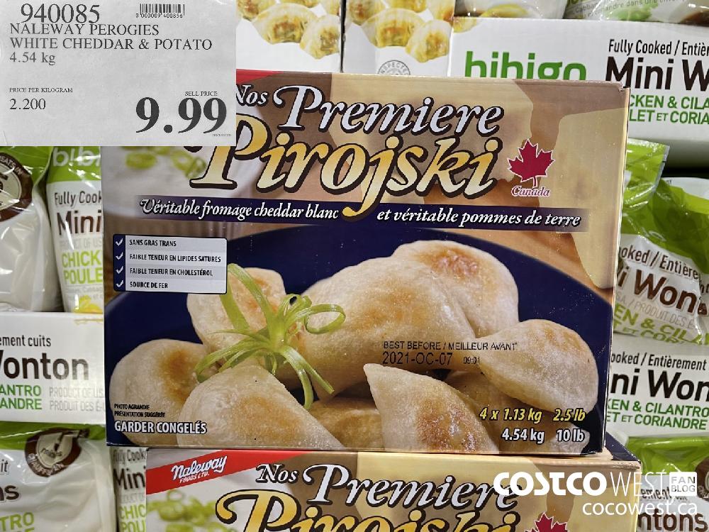 940085 NALEWAY PEROGIES WHITE CHEDDAR