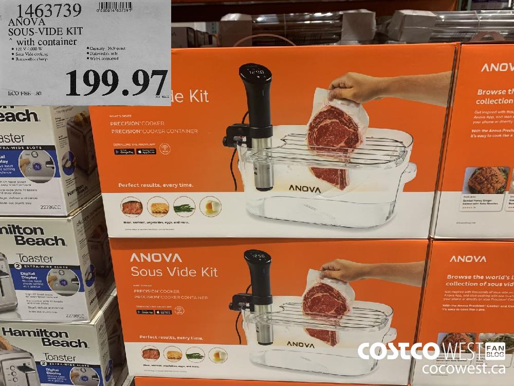 1463739 ANOVA SOUS-VIDE KIT * with container $199.97