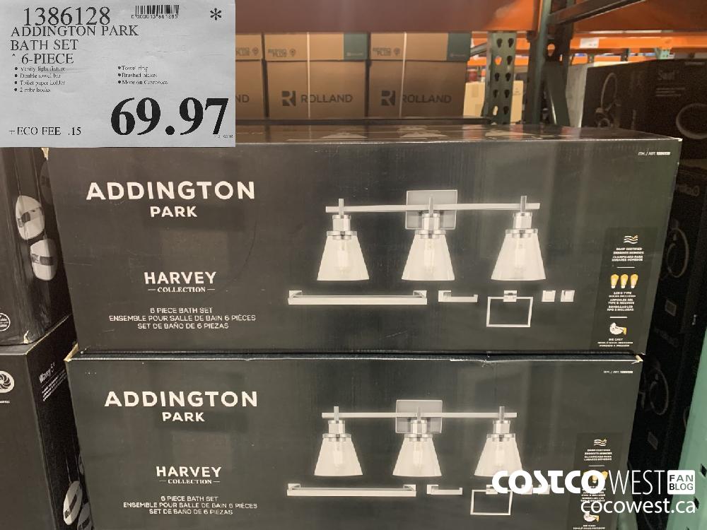 1386128 ADDINGTON PARK BATH SET * 6-PIECE $69.97